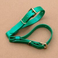 3/4" Green Biothane Beagle Couple Collars